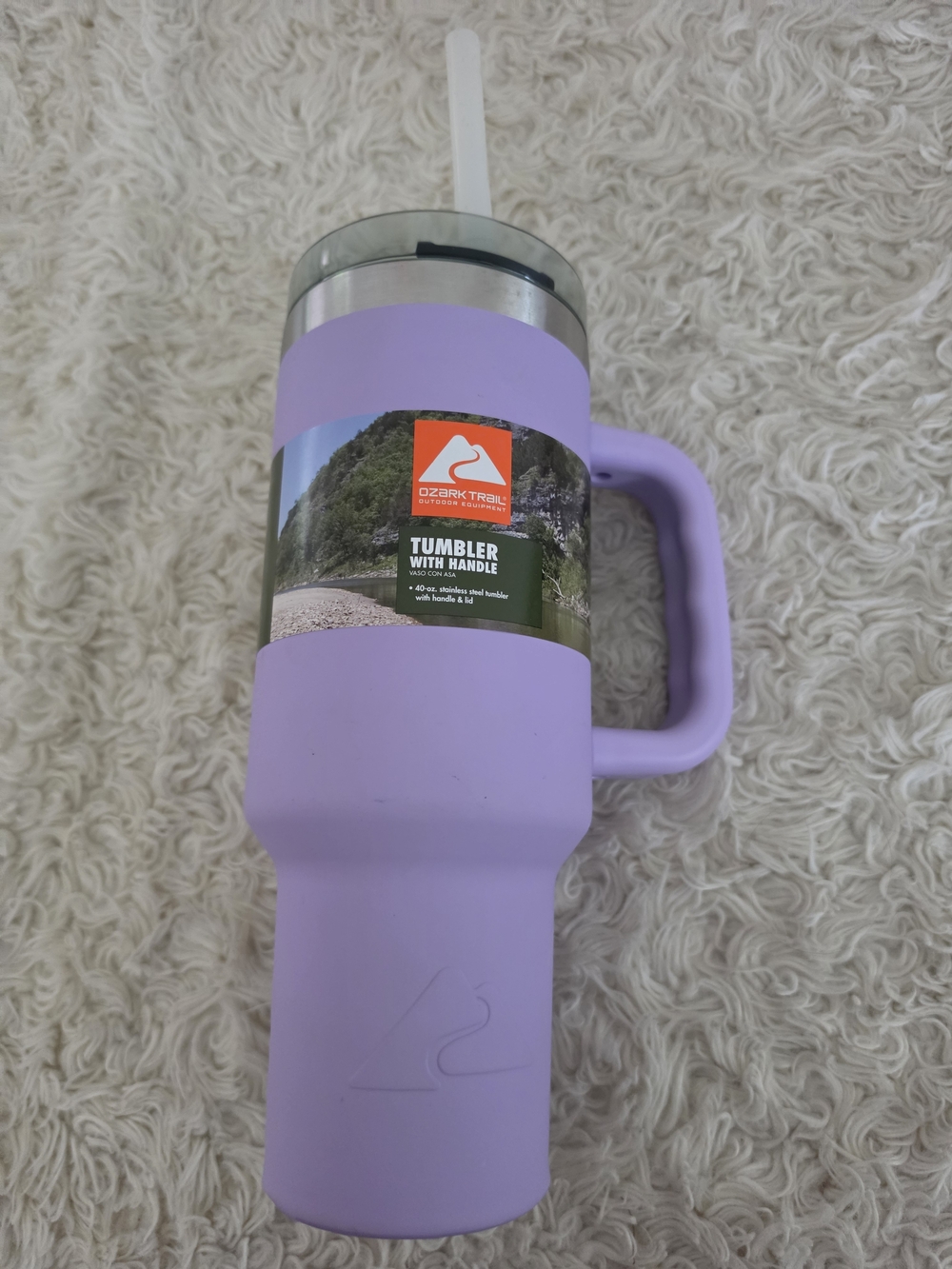 Ozark Trail Lilac Tumbler with‎ Handle